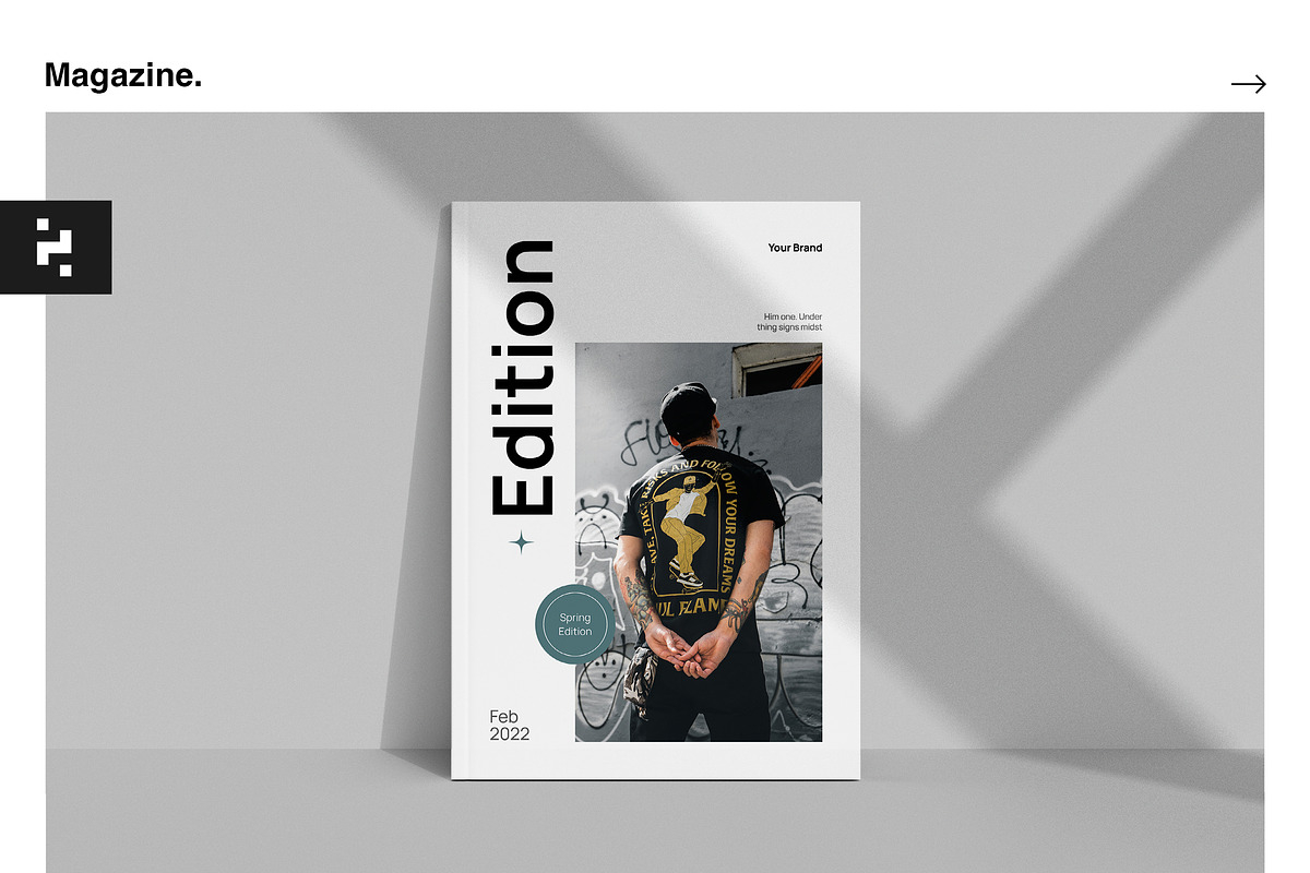 Edition - Magazine Lookbook, a Magazine Template by Neermana