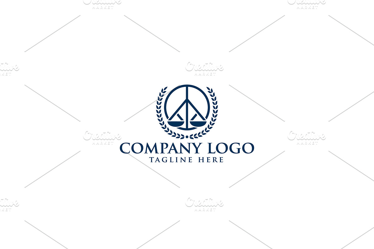 justice law badge logo design, a Branding & Logo Template by ArmanHossen75