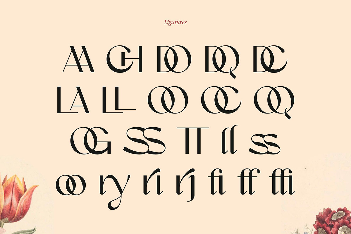 Lilyane - A Lovely Font, a Serif Font by StudioinBry (Photo 8 of 12)