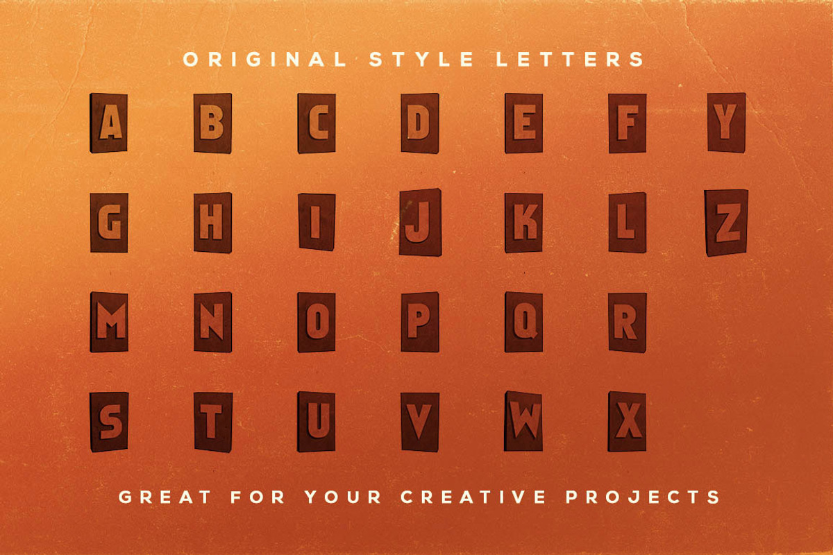 Blocksy - 3D Lettering & Font preview 2
