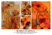 Warm Florals, a Decorative Illustration by Digital Art Creations (Thumbnail 1 of 7)
