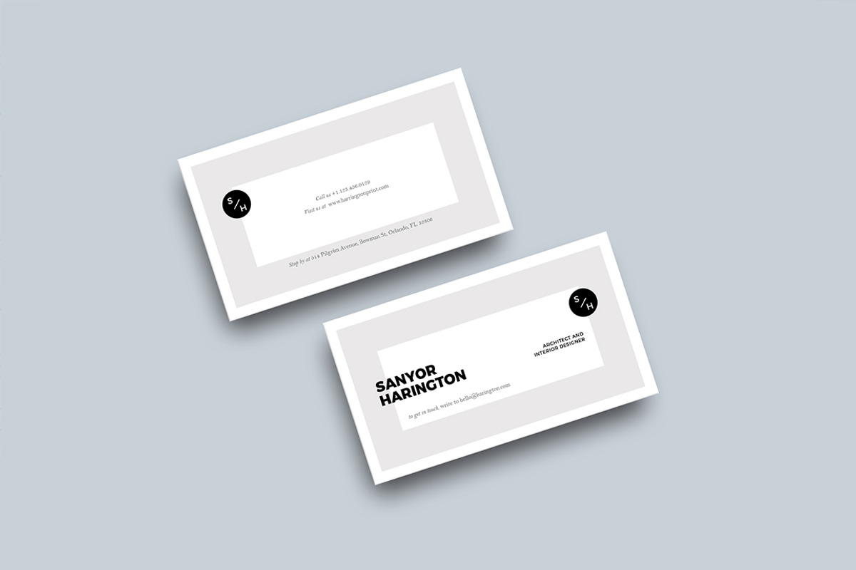 Modern Stylish Business Card, a Business Card Template by GraphicsEgg (Photo 2 of 4)