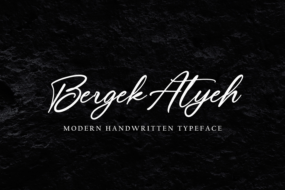 Christoper Regi, a Handwritten Font by HaKi Studio (Photo 4 of 5)