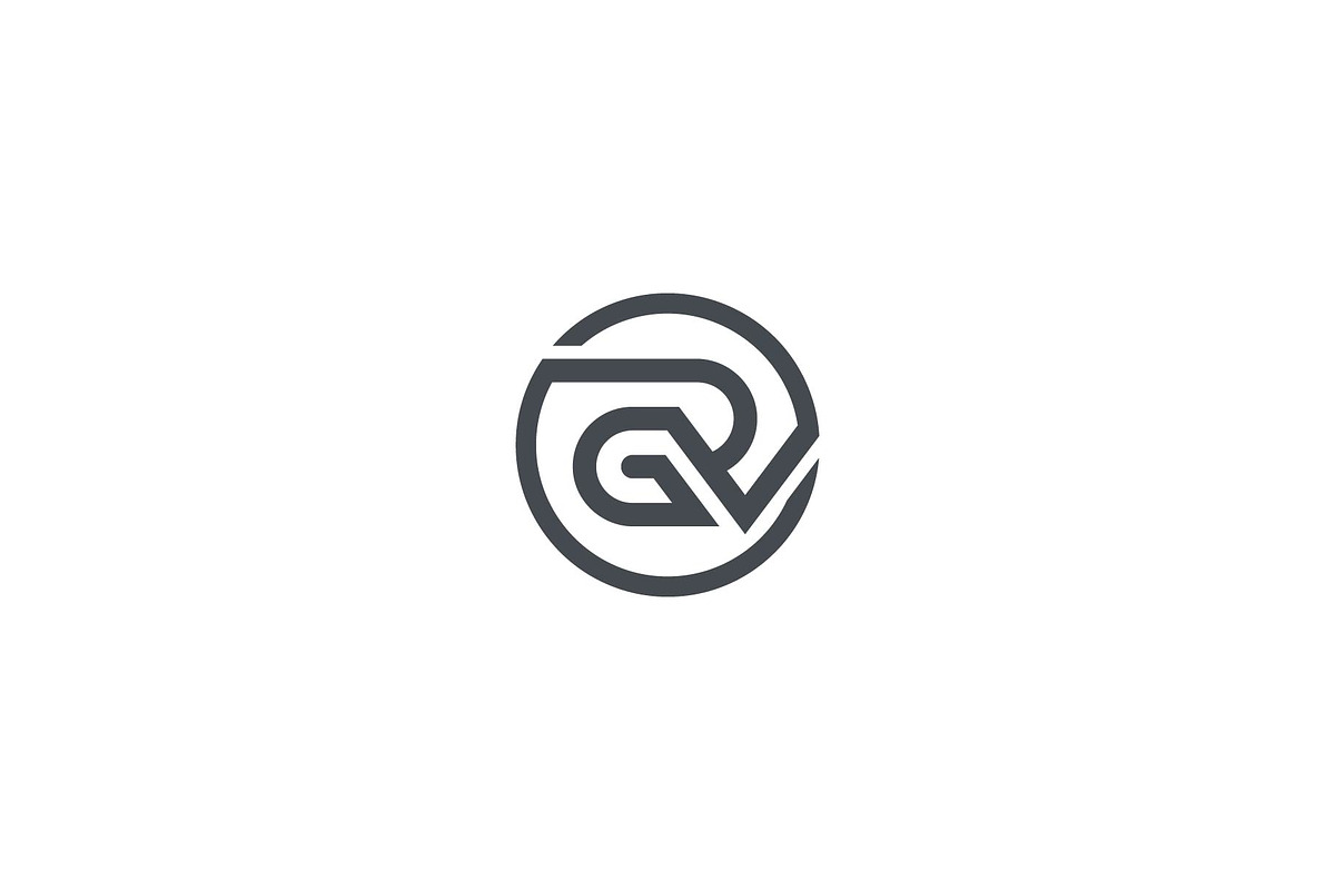 GRV Logo Design, a Branding & Logo Template by FransiskaDesign
