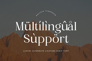 Kailsix - Luxury Elegant Serif