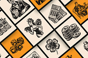 Vintage Casino Vector Illustration, a Person Illustration by Creative Stall (Thumbnail 6 of 9)