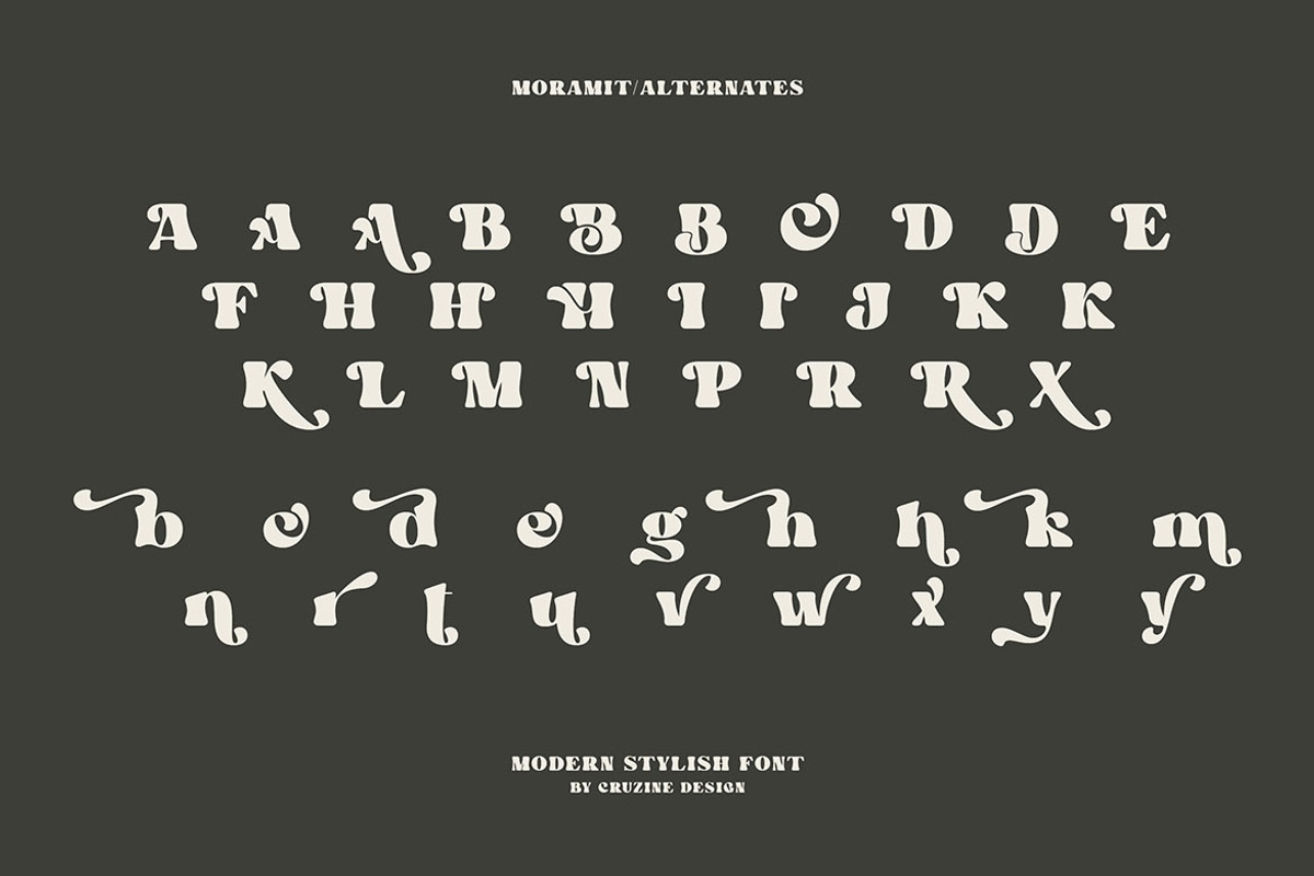 Trendy & Modern Fonts 2 - 10 Sets, a Font by Cruzine (Photo 31 of 42)