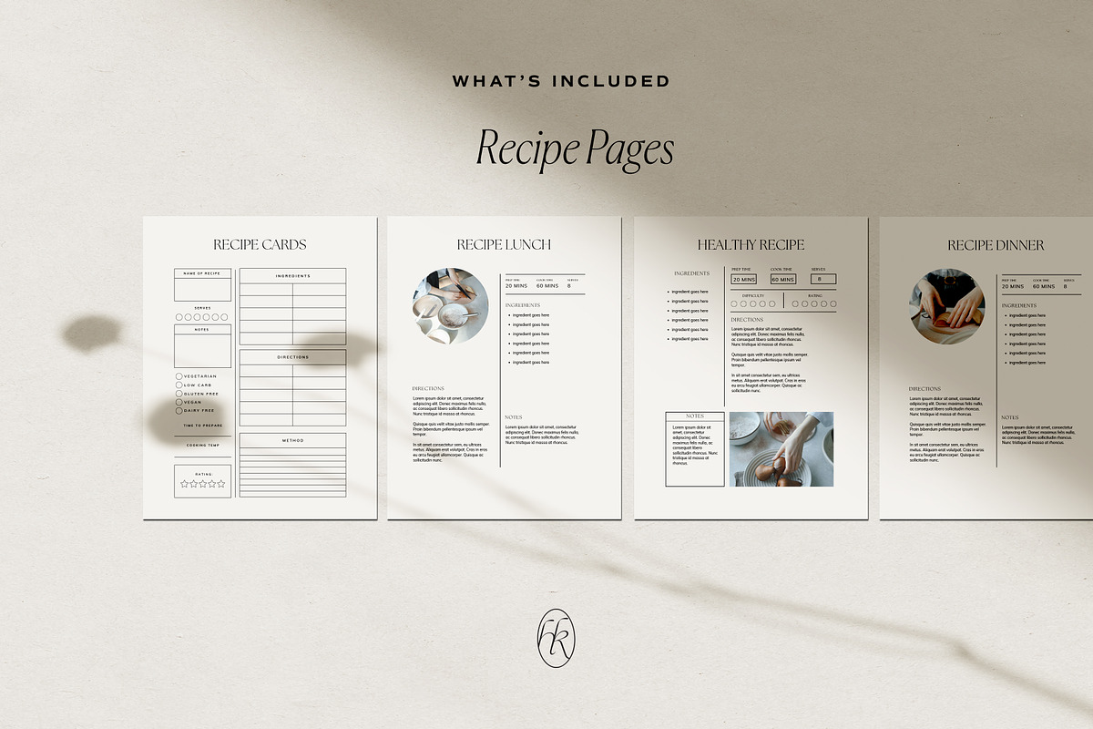 Meal Planner Canva Template, a Presentation Template by HelloKarla (Photo 3 of 6)