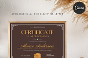 Certificate of Completion CANVA C002, a Marketing Template by Draca Design Co (Thumbnail 2 of 4)