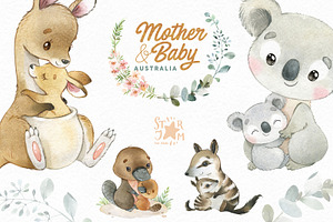 Mother & Baby. Australian Collection