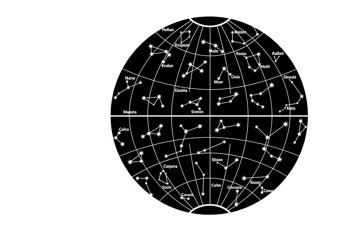 Elegant custom star map wall panel, an Illustration by Amazin_art (Photo 33 of 36)