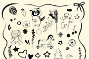 Wimsy illustrations, frames, pattern, an Object Illustration by Vero Arts (Thumbnail 12 of 14)