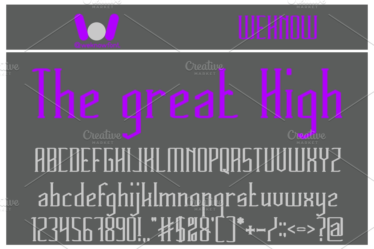 heritage font, a Font by weknow (Photo 4 of 5)