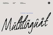 CS Valoria Pixel, a Script Font by Craft Supply Co. (Thumbnail 7 of 8)