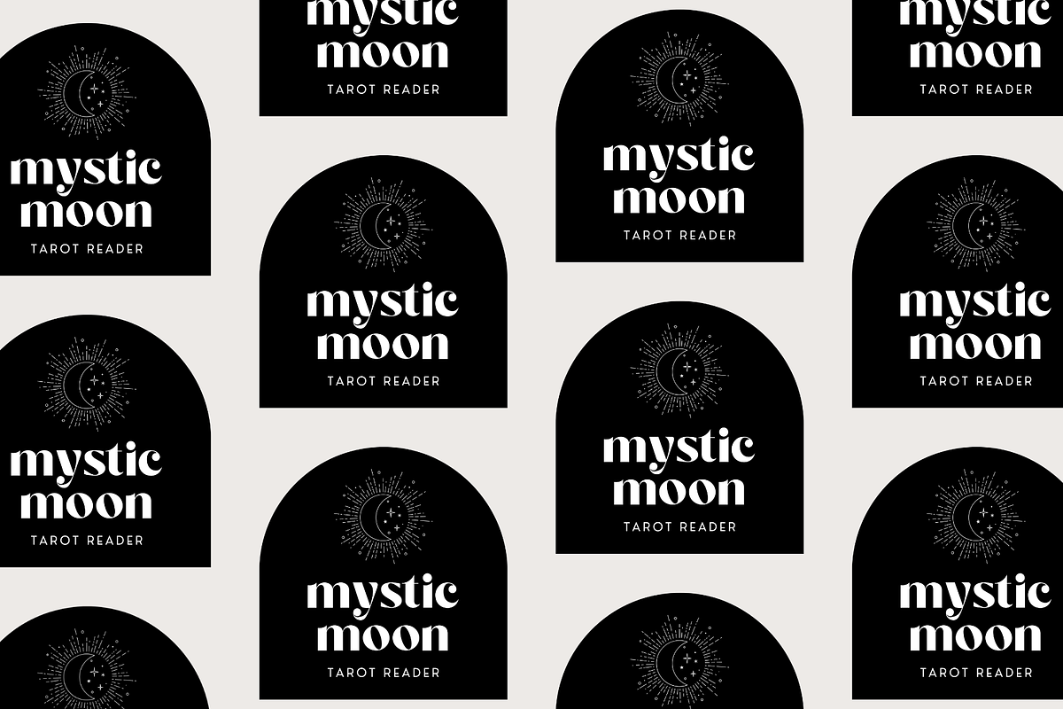 DIY Tarot Reader Logo Set, a Branding & Logo Template by thebrandcove (Photo 2 of 8)
