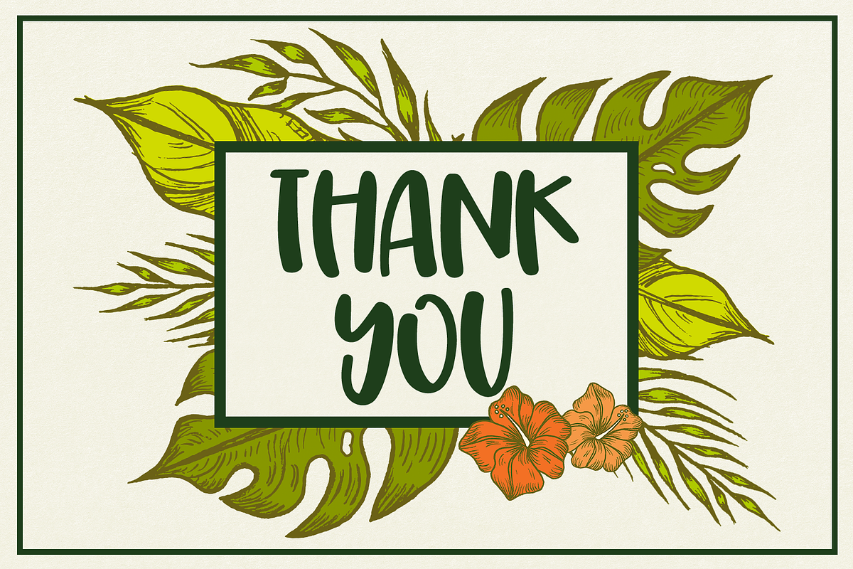 Wild Greens Font, a Handwritten Font by Amber Nest Design (Photo 7 of 7)