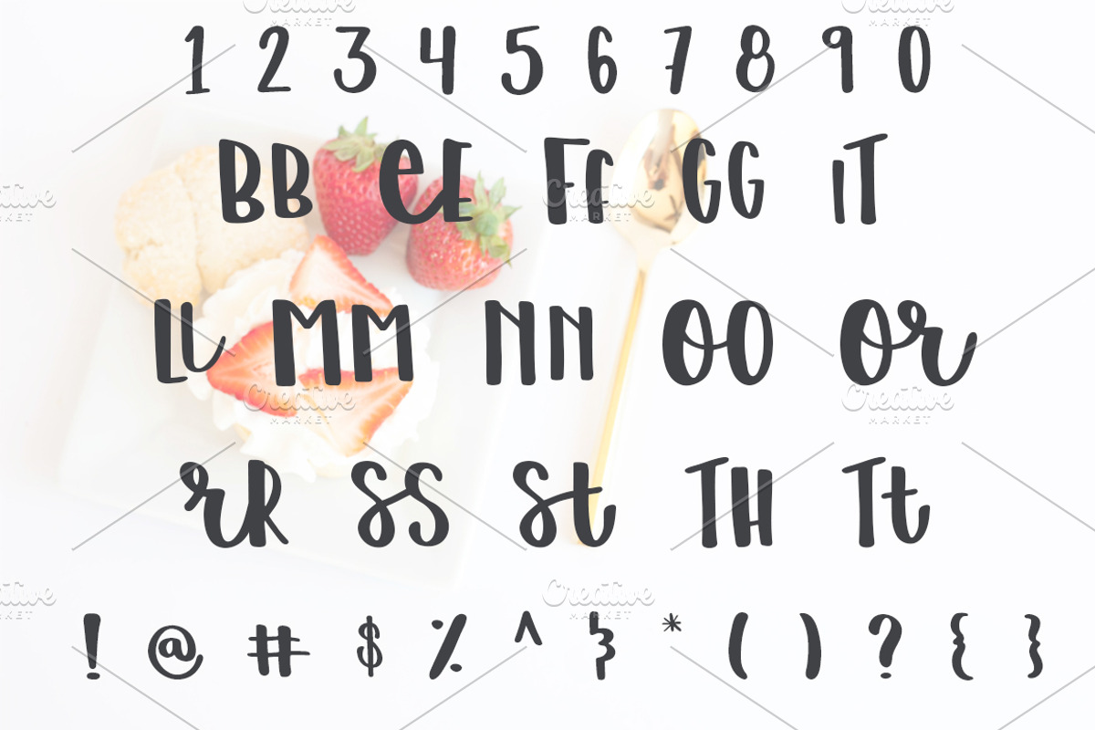 BUTTERED BISCUIT Hand Written Font preview 5