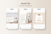 Real Estate Instagram Post Template, a Social Media Template by LiliesandBerries (Thumbnail 16 of 22)
