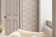 Stone Relief Damask Wallpaper, a Wallpaper Graphic by Bloomart Studio (Thumbnail 2 of 6)