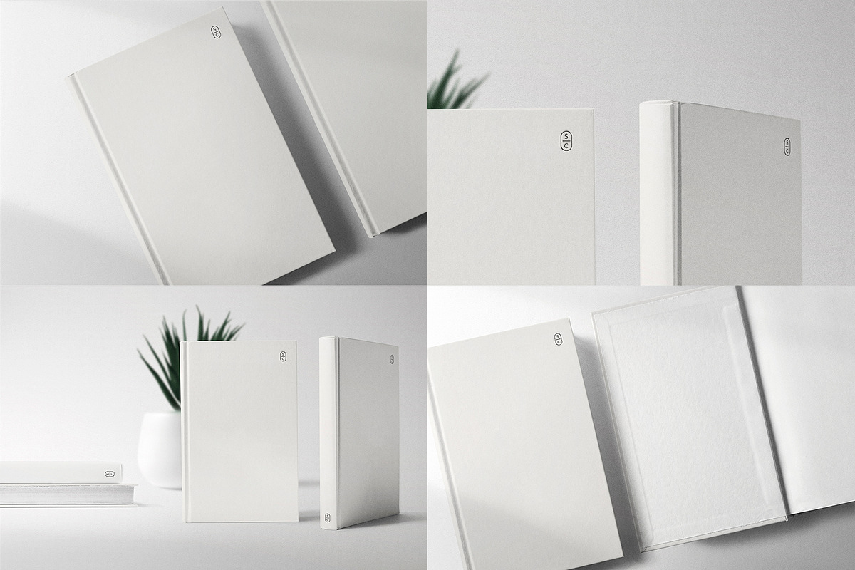Book Mockup Kit, a Books & Magazine Mockup by Roman Striga (Photo 4 of 13)