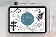 Hiking Adventure Collection, a Brush Add-On by Mari_Caliart (Thumbnail 1 of 10)