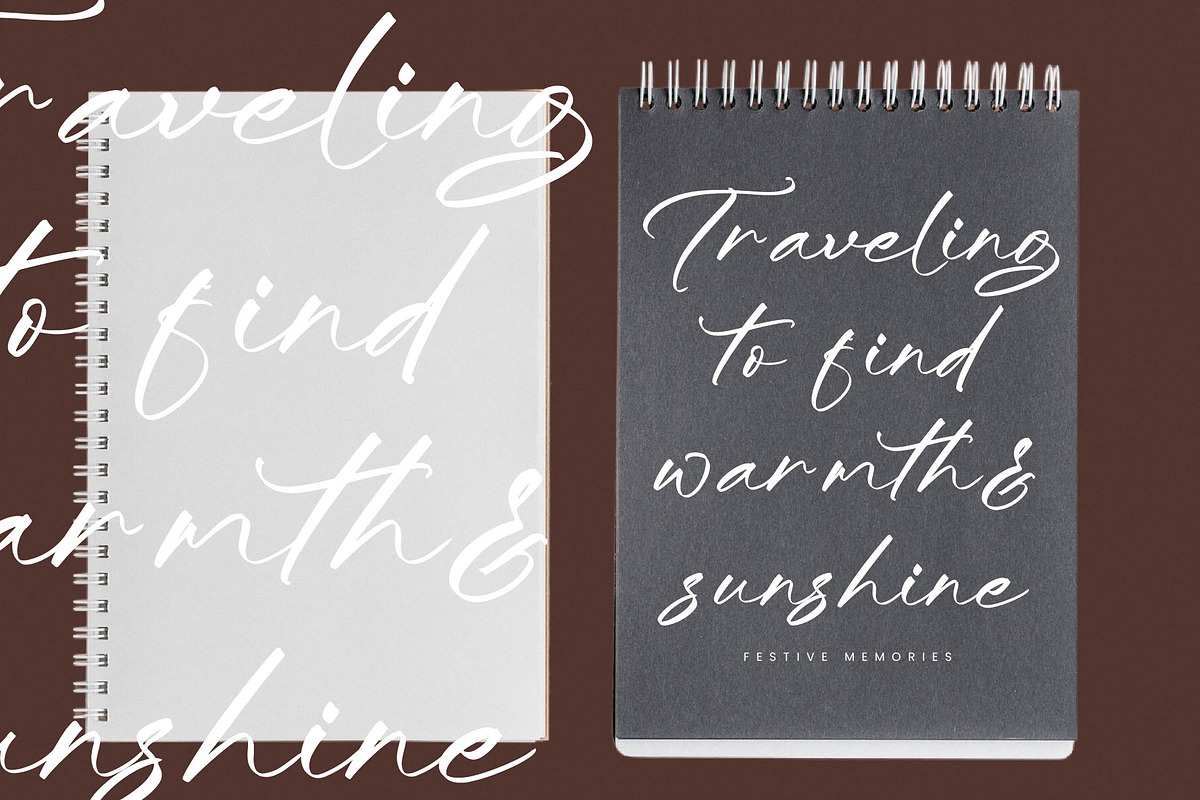 Ridgetone Garden, a Script Font by Integritype Studio (Photo 5 of 15)