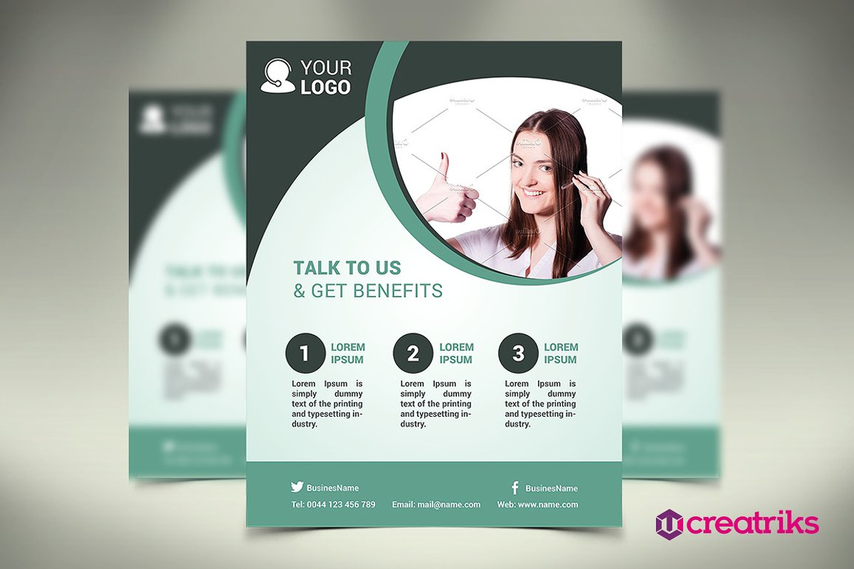 MultiPurpose Flyers - 6 Templates, a Flyer Template by Creatricks