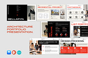 Architecture Portfolio, a Presentation Template by Occy Design (Thumbnail 1 of 6)