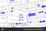 Data Dashboard Statistic Powerpoint, a Presentation Template by Fit-tee (Thumbnail 1 of 2)