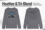 Long Sleeve Merch Mockup, a Merchandise Mockup by Brent Galloway (Thumbnail 3 of 5)
