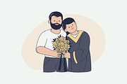 Student Graduation Illustration, an Object Graphic by Jump Studio (Thumbnail 9 of 14)