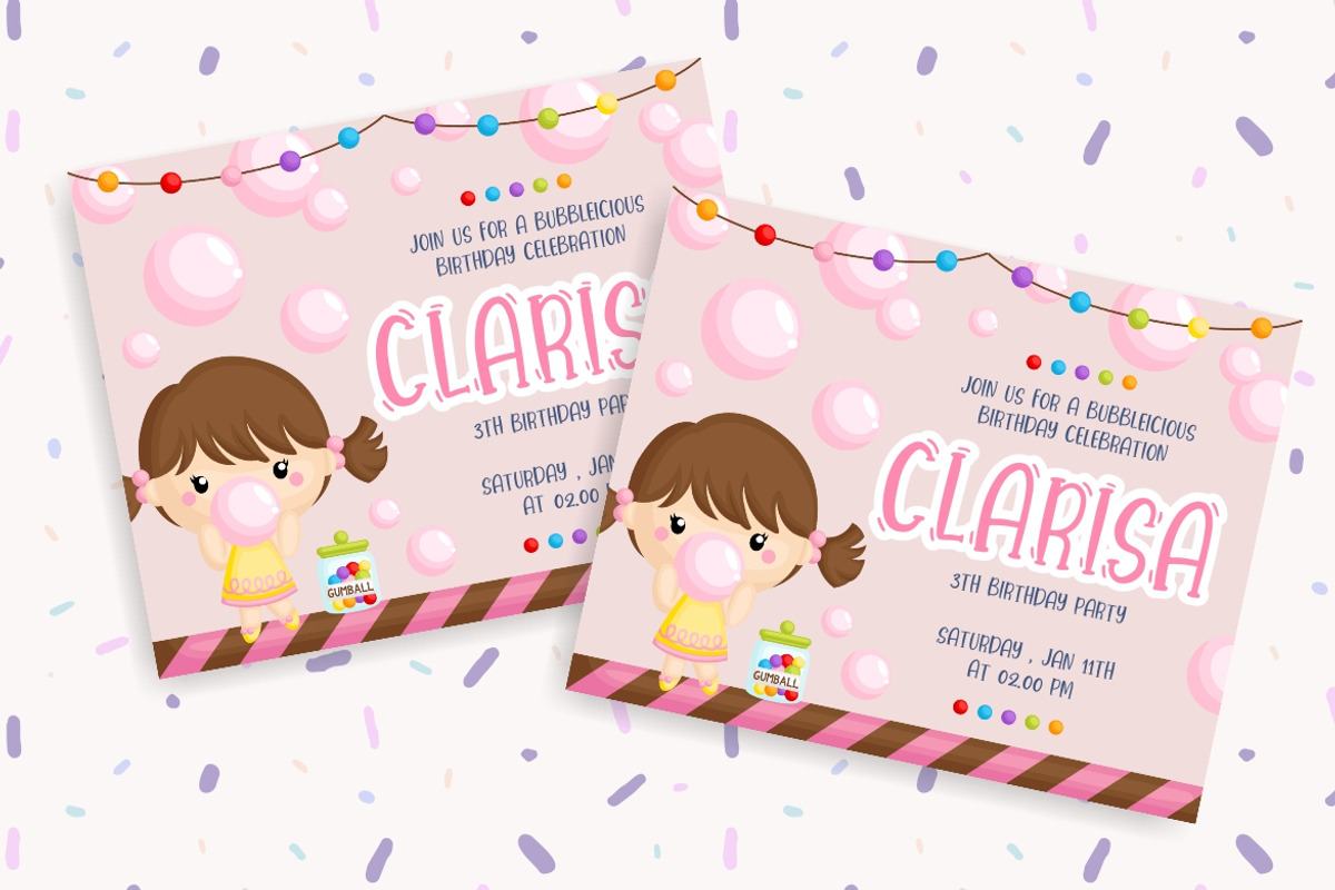 Bubblegum Fun Advertisement Font preview 5