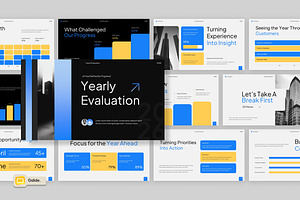 Yearly Evaluation Google Slides