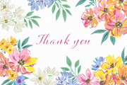 painterly florals clipart & patterns, an Object Graphic by Sawango Designs (Thumbnail 6 of 6)