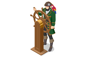 An Isometric illustration of a, an Illustration by Golden Sikorka