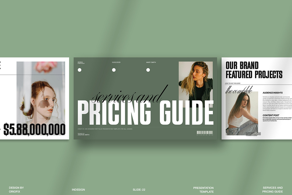 Services and Pricing Guide Template, a Presentation Template by Oriofix (Photo 5 of 11)