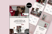 Coaches Showit Sales Page Template, a Websites & App Template by Field Digital (Thumbnail 2 of 9)