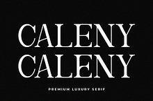 Caleny Luxury Vintage Serif Font
