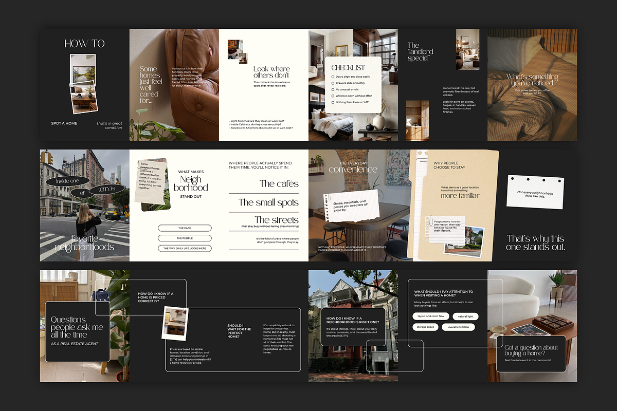 Instagram Templates for Real Estate, a Social Media Template by Meraki Templates (Photo 7 of 9)