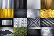76 Metal Textures and Backgrounds, a Texture Graphic by PSDgraphics (Thumbnail 2 of 27)