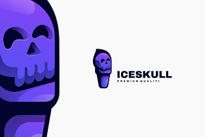 Skull Simple Logo