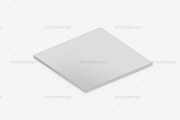 Square Softcover Book Mockup, a Books & Magazine Mockup by SimplDesign (Thumbnail 4 of 13)