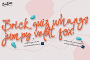 BALLUM. OTF 3D script color font., a Symbol Font by Luxfont (Thumbnail 6 of 14)