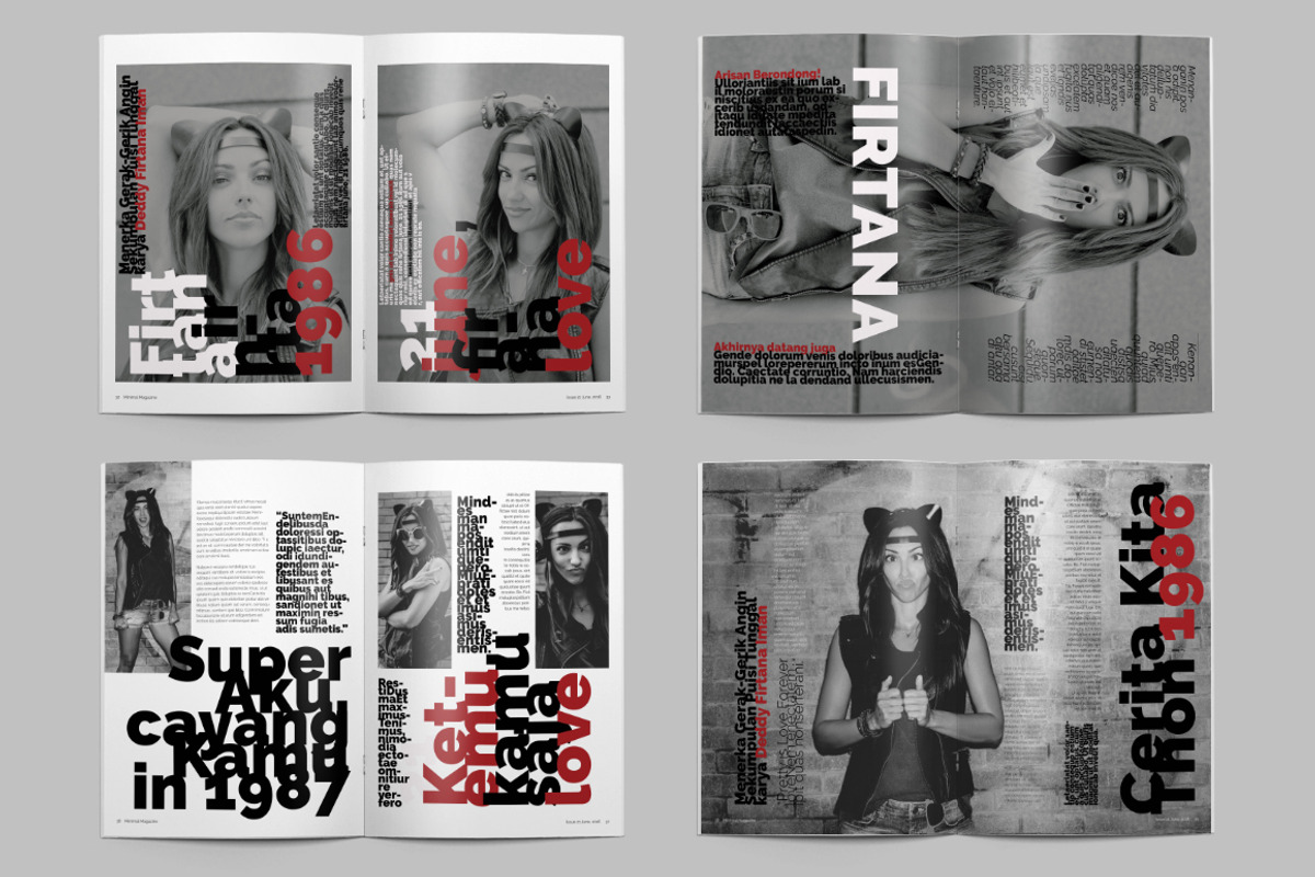 Minimal Magazine, a Magazine Template by Firtana (Photo 10 of 14)