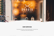 Barber Shop - Elementor Template, a Landing Page Template by Elementor Market (Thumbnail 2 of 4)