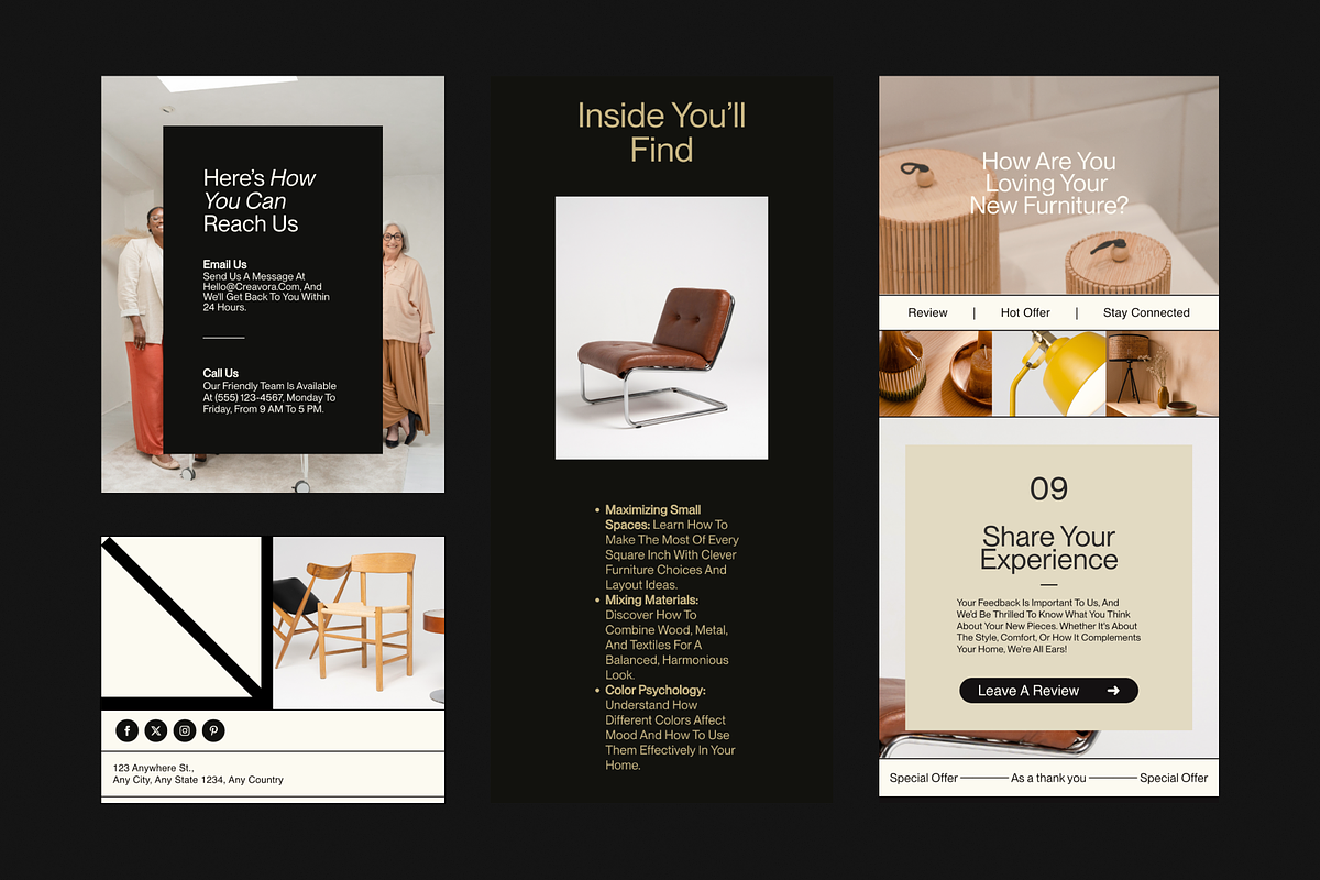 Nore - Flodesk Email Templates, an Email Template by Creavora (Photo 4 of 15)