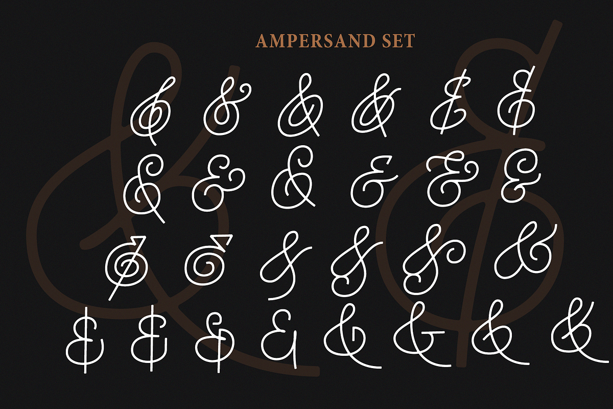 Houstoner Script + EXTRAS! (40%OFF), a Script Font by Martype (Photo 13 of 14)