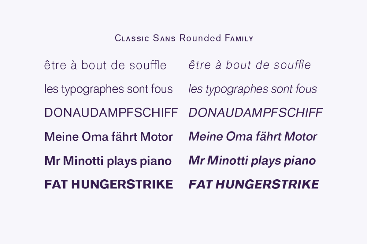 Classic Sans Rounded preview 6