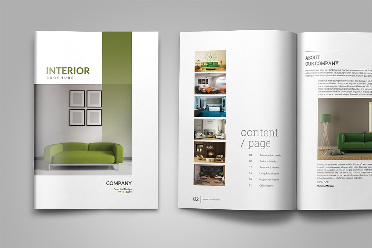 PSD - Interior Brochures / Catalogs, a Brochure Template by adekfotografia (Photo 4 of 18)