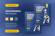 Groomings - Flyer Template, a Flyer Template by StreaksideStd (Thumbnail 1 of 2)